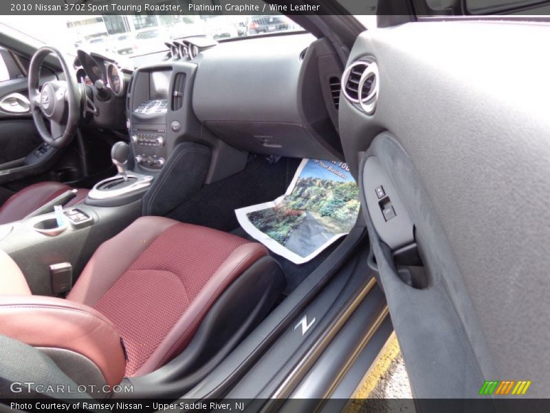 Dashboard of 2010 370Z Sport Touring Roadster