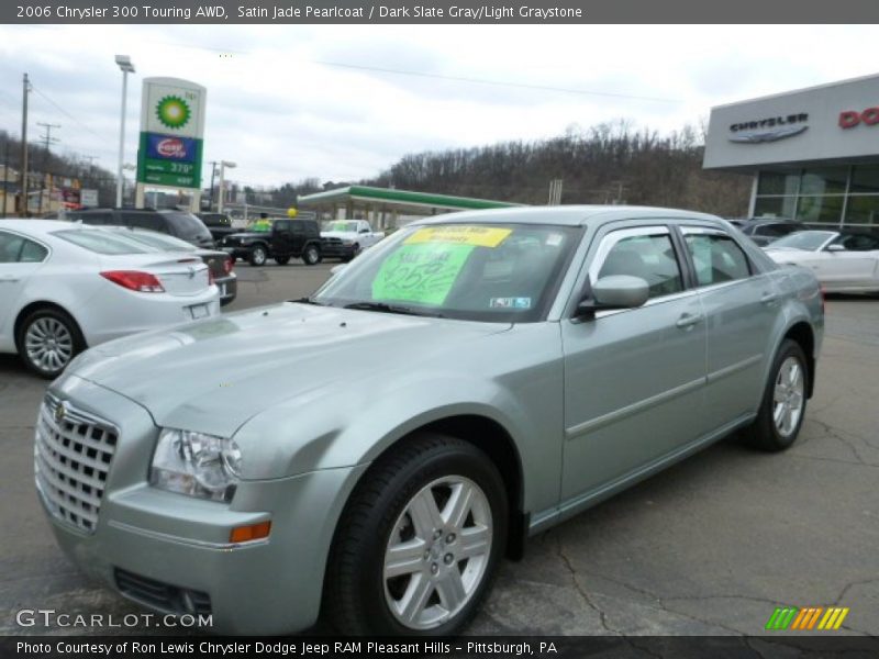 Satin Jade Pearlcoat / Dark Slate Gray/Light Graystone 2006 Chrysler 300 Touring AWD