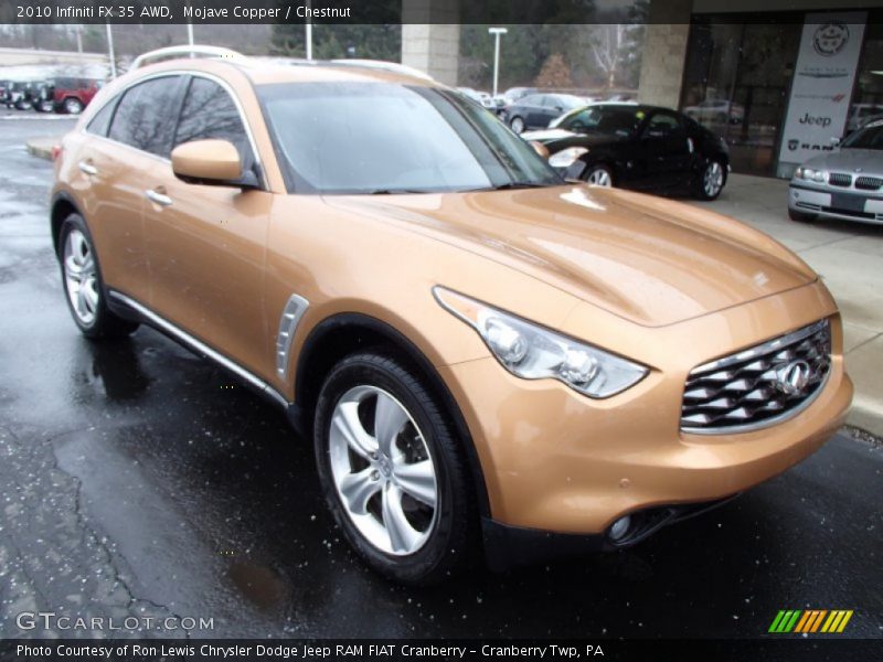 Front 3/4 View of 2010 FX 35 AWD