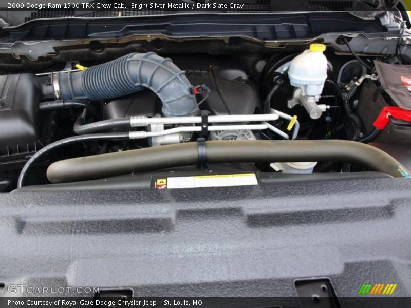 Bright Silver Metallic / Dark Slate Gray 2009 Dodge Ram 1500 TRX Crew Cab