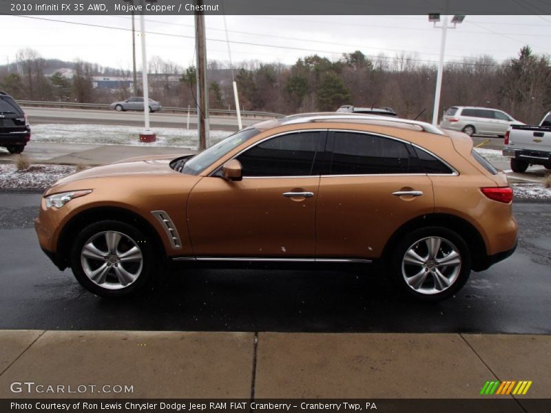  2010 FX 35 AWD Mojave Copper