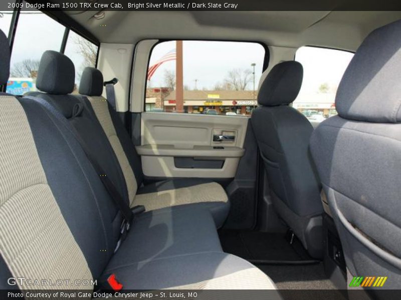 Bright Silver Metallic / Dark Slate Gray 2009 Dodge Ram 1500 TRX Crew Cab