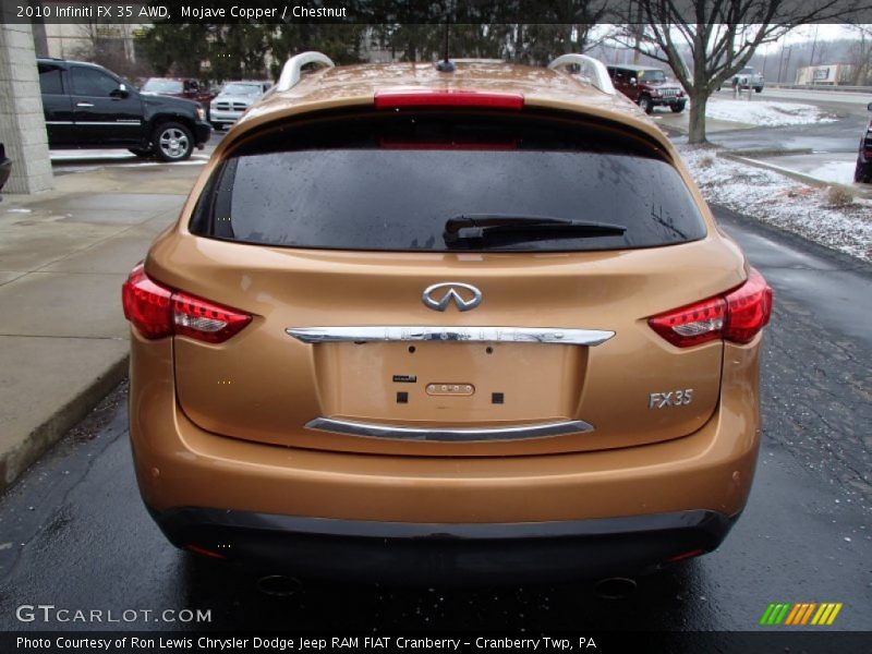 Mojave Copper / Chestnut 2010 Infiniti FX 35 AWD