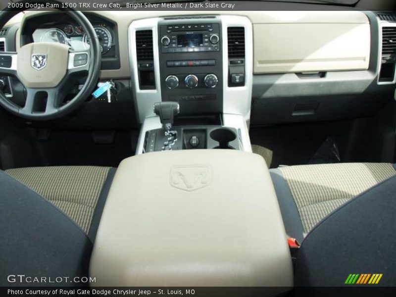 Bright Silver Metallic / Dark Slate Gray 2009 Dodge Ram 1500 TRX Crew Cab