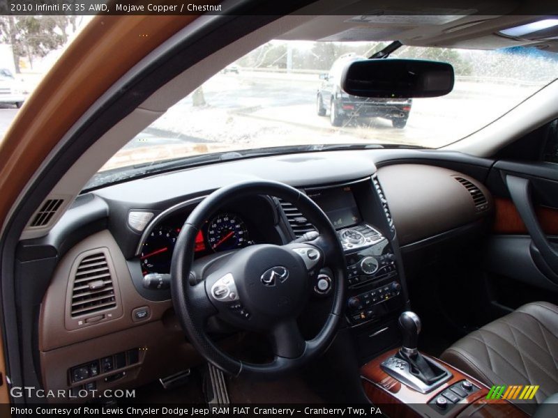 Mojave Copper / Chestnut 2010 Infiniti FX 35 AWD