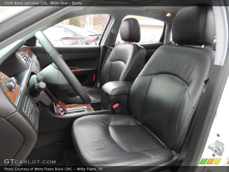Front Seat of 2006 LaCrosse CXS