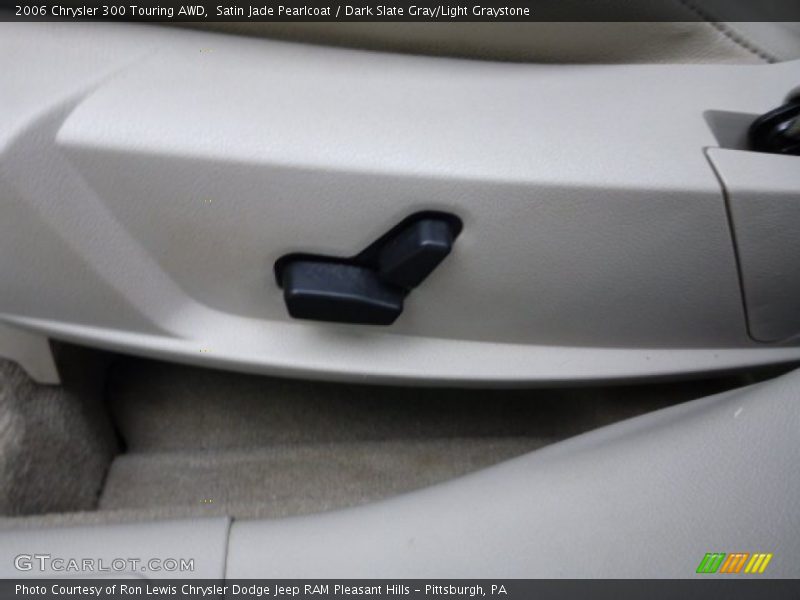 Satin Jade Pearlcoat / Dark Slate Gray/Light Graystone 2006 Chrysler 300 Touring AWD