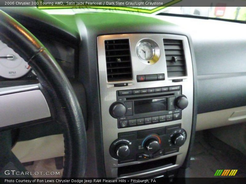 Satin Jade Pearlcoat / Dark Slate Gray/Light Graystone 2006 Chrysler 300 Touring AWD