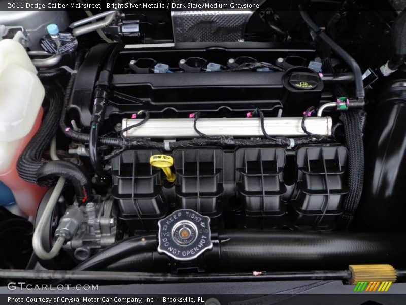 Bright Silver Metallic / Dark Slate/Medium Graystone 2011 Dodge Caliber Mainstreet