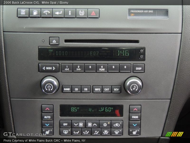 Controls of 2006 LaCrosse CXS