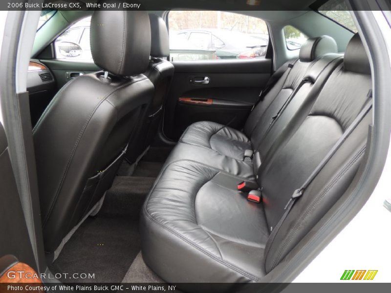 Rear Seat of 2006 LaCrosse CXS