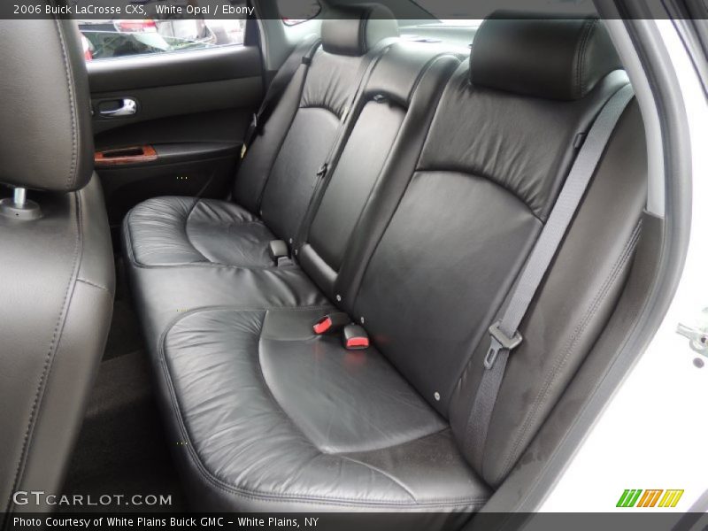 Rear Seat of 2006 LaCrosse CXS