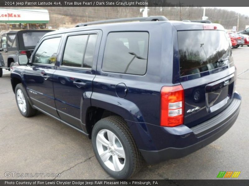 True Blue Pearl / Dark Slate Gray/Light Pebble 2014 Jeep Patriot Latitude 4x4