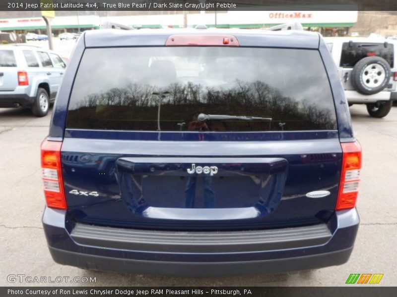 True Blue Pearl / Dark Slate Gray/Light Pebble 2014 Jeep Patriot Latitude 4x4