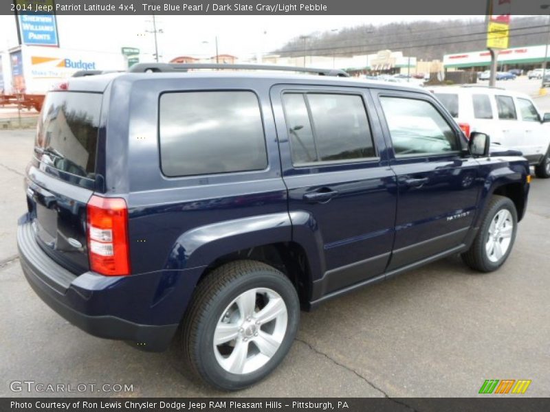 True Blue Pearl / Dark Slate Gray/Light Pebble 2014 Jeep Patriot Latitude 4x4
