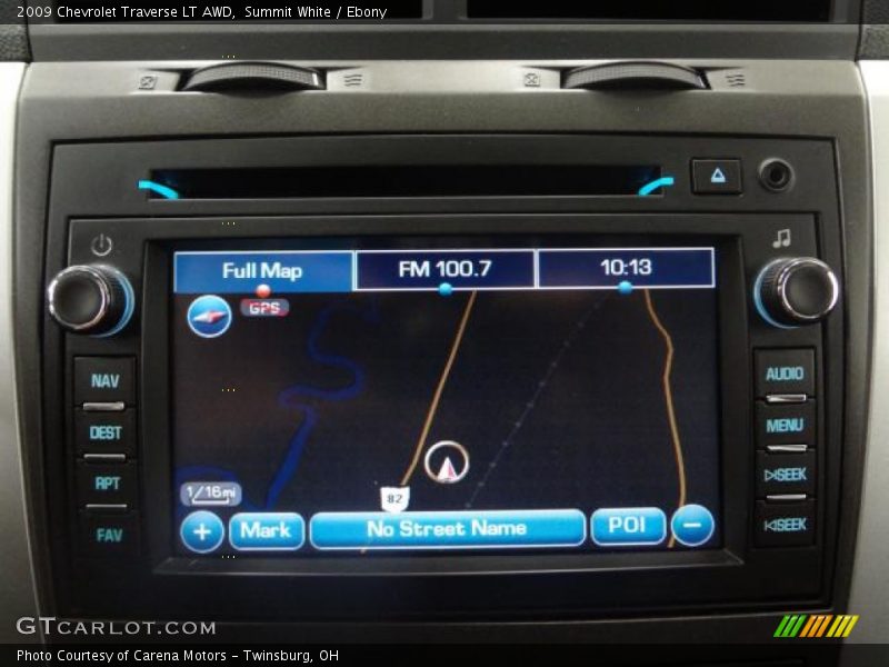 Summit White / Ebony 2009 Chevrolet Traverse LT AWD