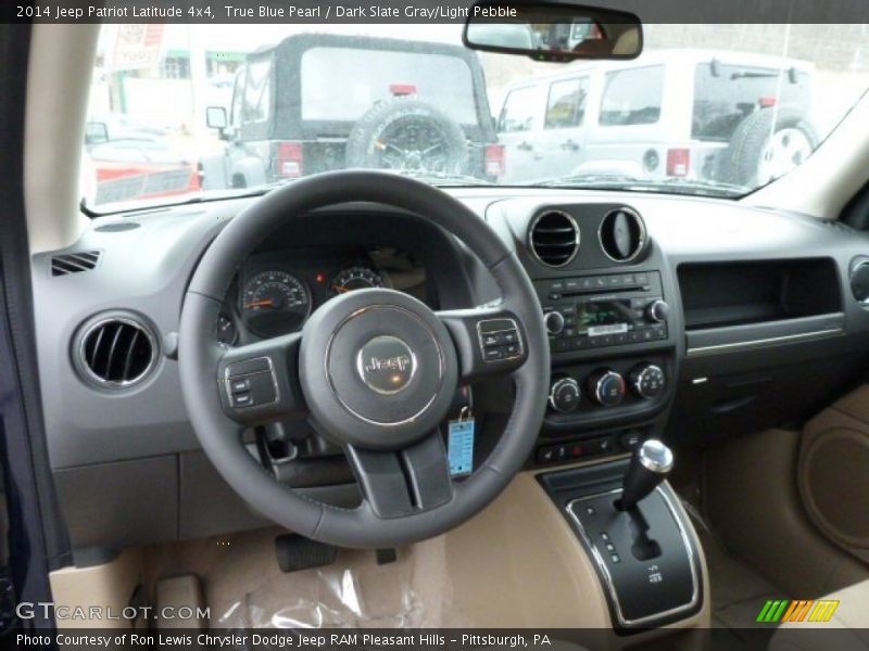 True Blue Pearl / Dark Slate Gray/Light Pebble 2014 Jeep Patriot Latitude 4x4