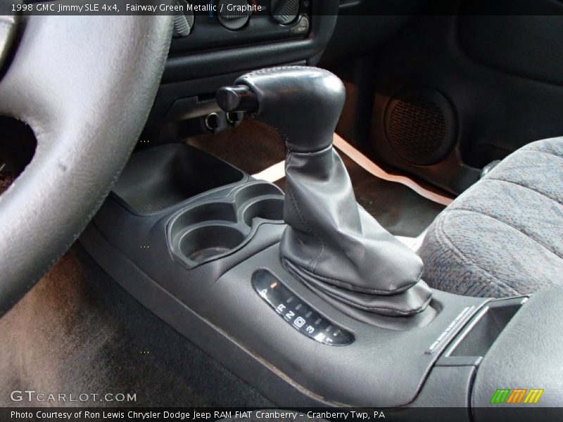 Fairway Green Metallic / Graphite 1998 GMC Jimmy SLE 4x4