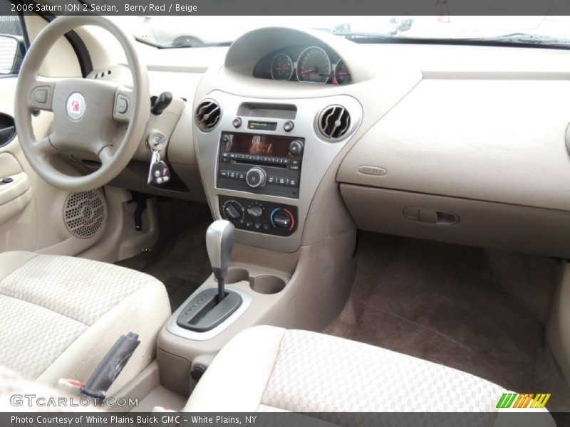 Dashboard of 2006 ION 2 Sedan