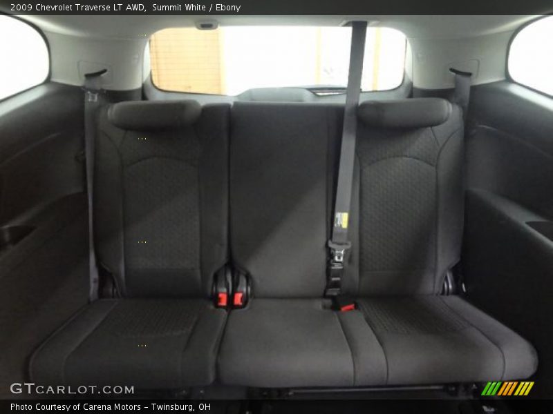 Summit White / Ebony 2009 Chevrolet Traverse LT AWD