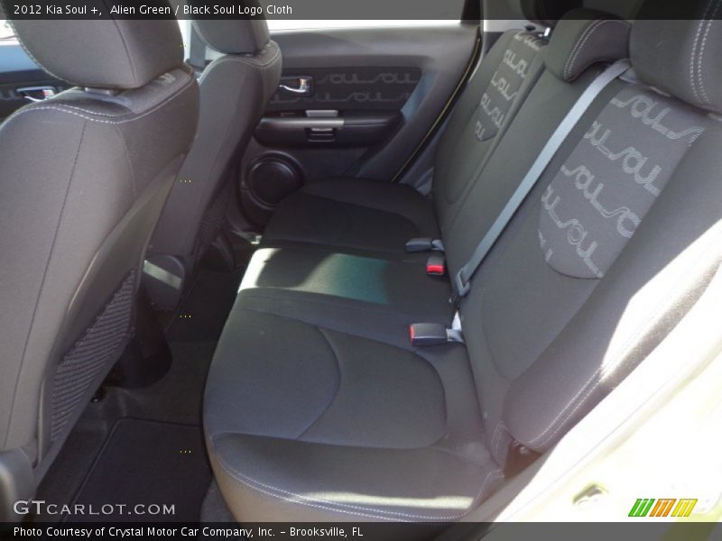 Alien Green / Black Soul Logo Cloth 2012 Kia Soul +