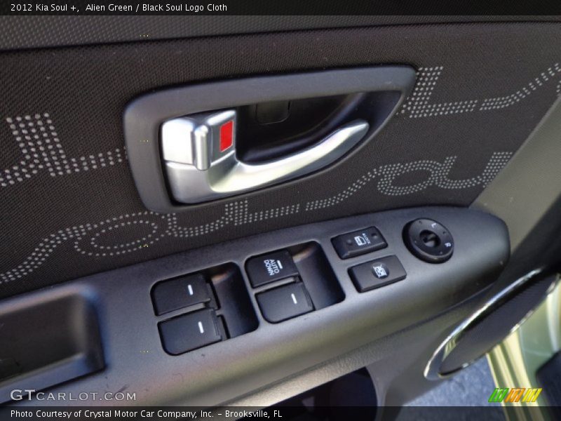 Alien Green / Black Soul Logo Cloth 2012 Kia Soul +