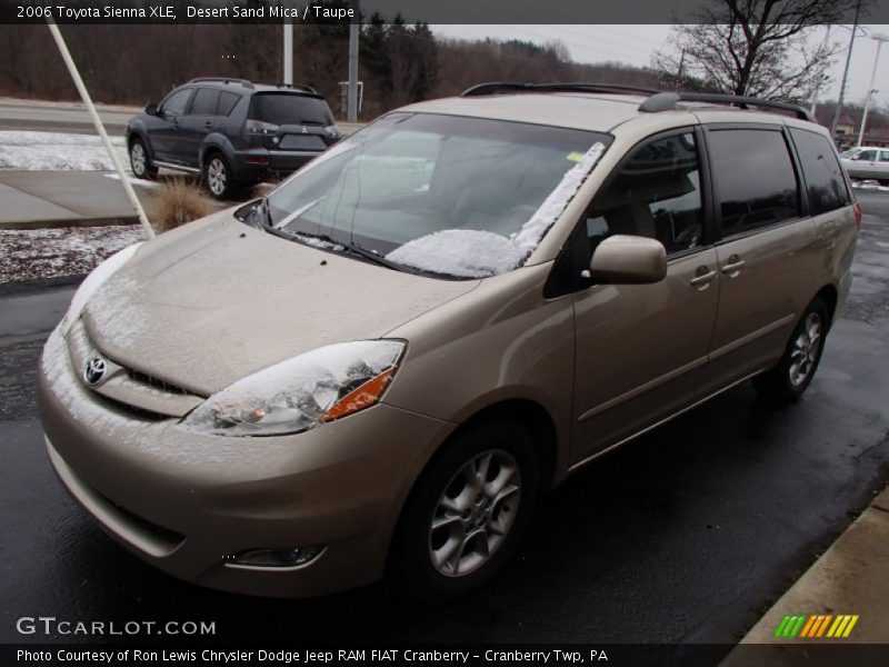 Desert Sand Mica / Taupe 2006 Toyota Sienna XLE