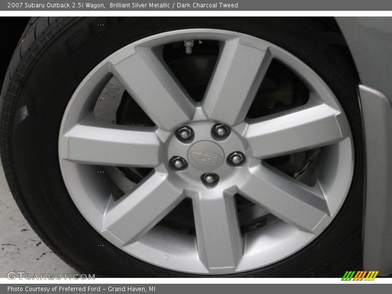  2007 Outback 2.5i Wagon Wheel
