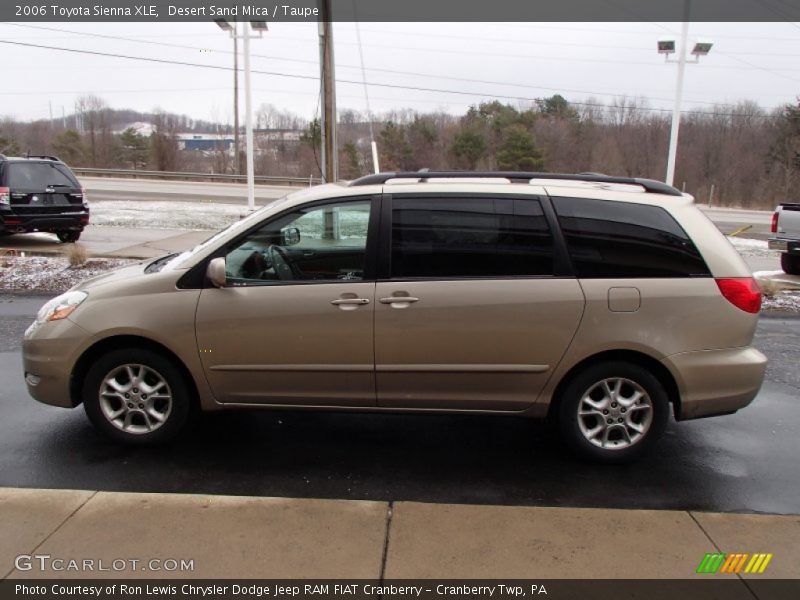 Desert Sand Mica / Taupe 2006 Toyota Sienna XLE