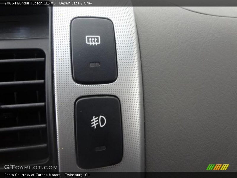Desert Sage / Gray 2006 Hyundai Tucson GLS V6