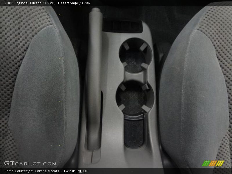 Desert Sage / Gray 2006 Hyundai Tucson GLS V6