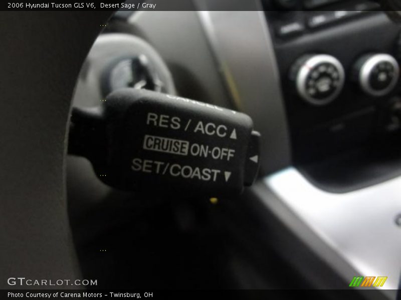 Desert Sage / Gray 2006 Hyundai Tucson GLS V6