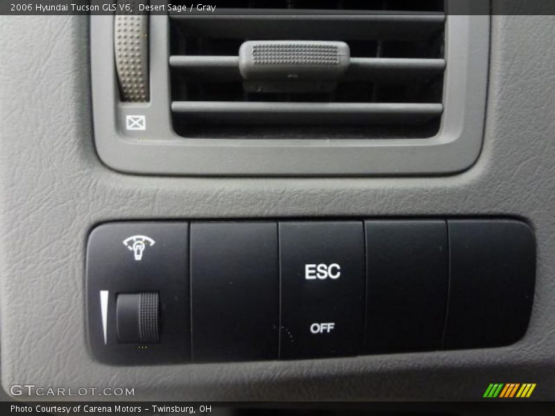 Desert Sage / Gray 2006 Hyundai Tucson GLS V6