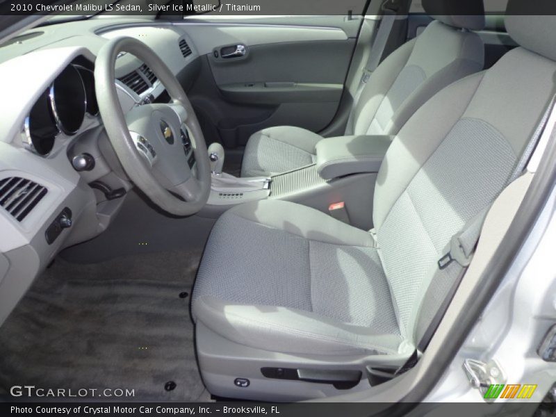  2010 Malibu LS Sedan Titanium Interior