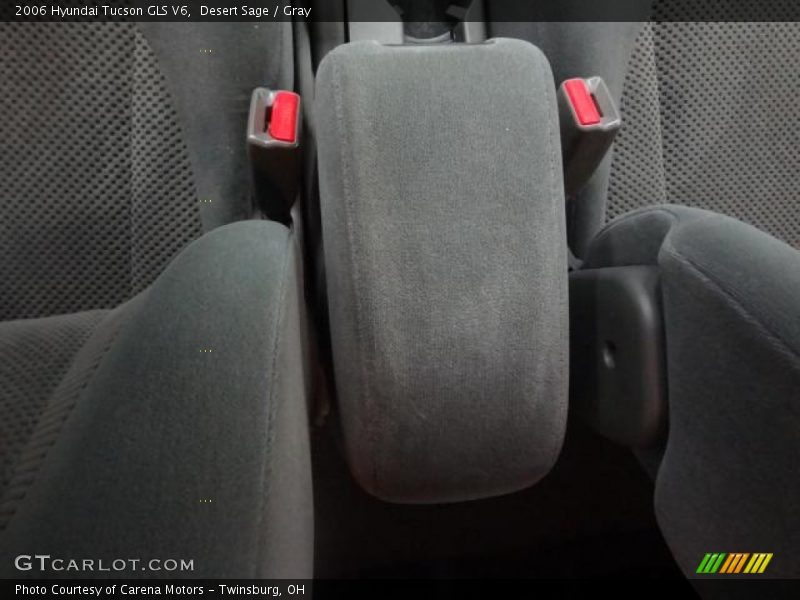 Desert Sage / Gray 2006 Hyundai Tucson GLS V6