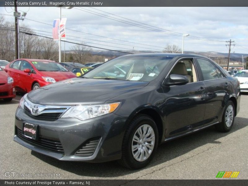 Magnetic Gray Metallic / Ivory 2012 Toyota Camry LE