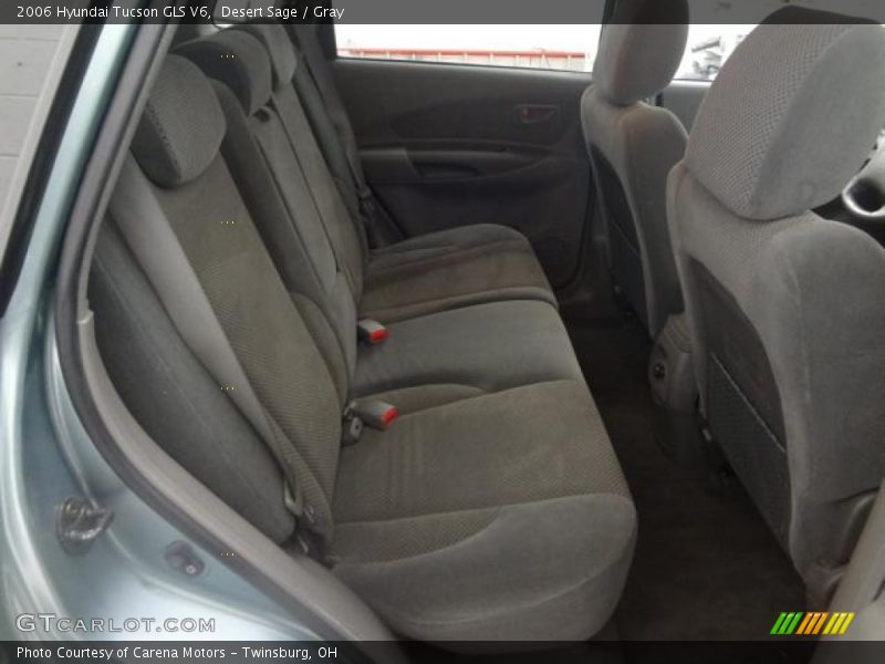 Desert Sage / Gray 2006 Hyundai Tucson GLS V6