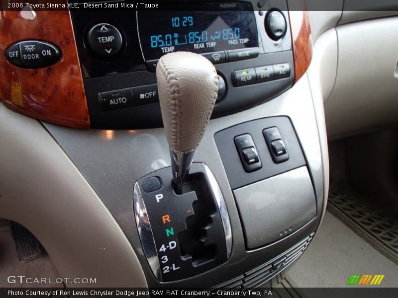  2006 Sienna XLE 5 Speed Automatic Shifter