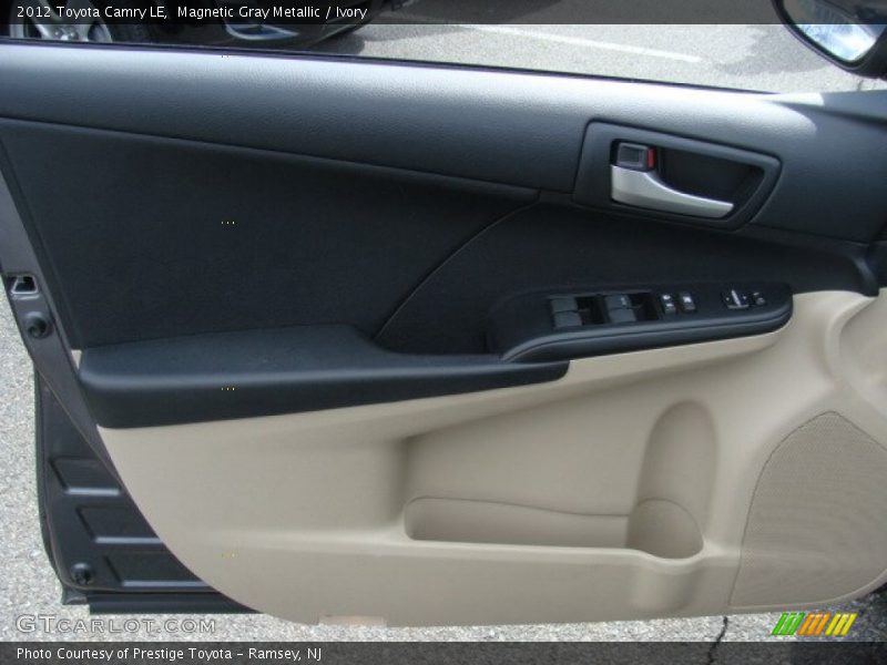 Magnetic Gray Metallic / Ivory 2012 Toyota Camry LE