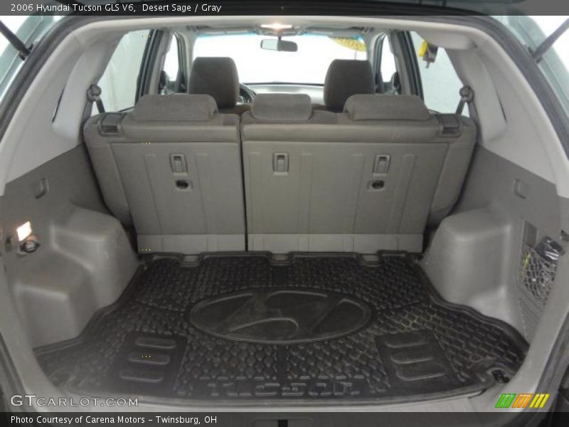 Desert Sage / Gray 2006 Hyundai Tucson GLS V6