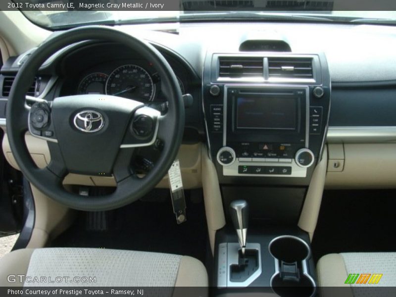 Magnetic Gray Metallic / Ivory 2012 Toyota Camry LE