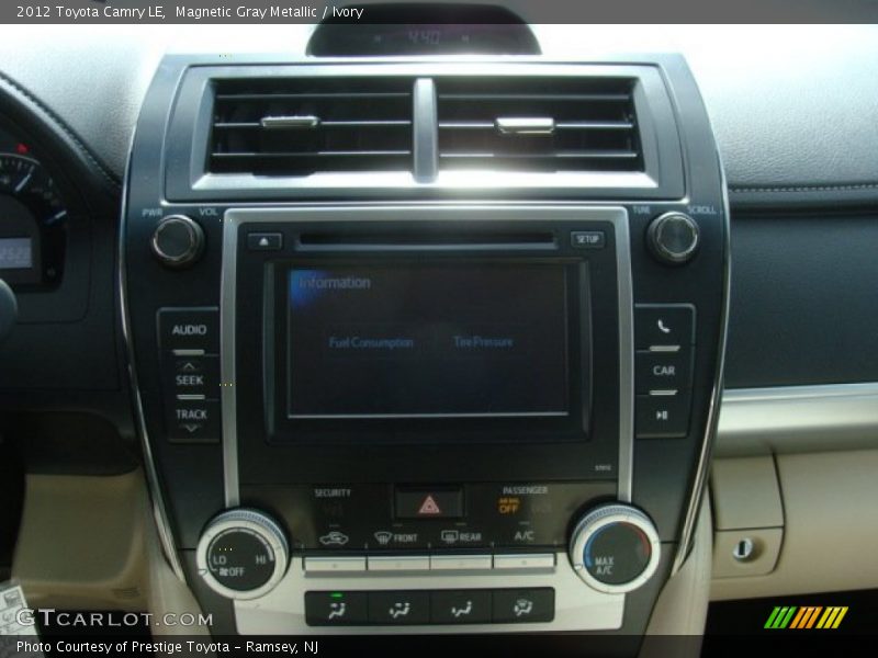 Magnetic Gray Metallic / Ivory 2012 Toyota Camry LE