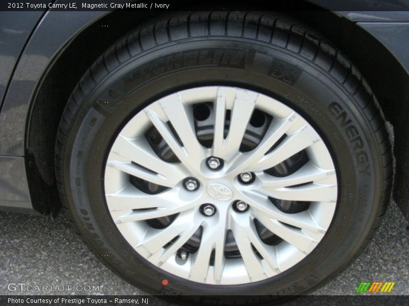 Magnetic Gray Metallic / Ivory 2012 Toyota Camry LE