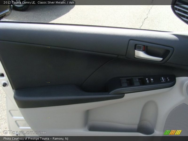Classic Silver Metallic / Ash 2012 Toyota Camry LE
