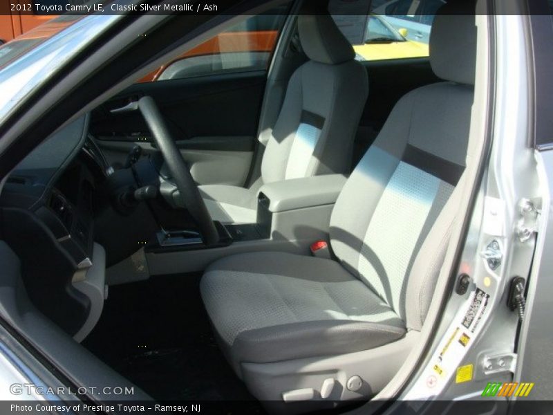 Classic Silver Metallic / Ash 2012 Toyota Camry LE