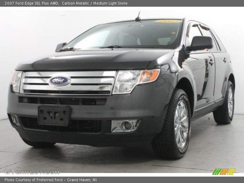 Carbon Metallic / Medium Light Stone 2007 Ford Edge SEL Plus AWD