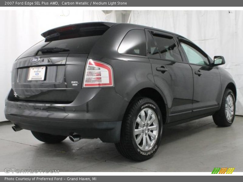 Carbon Metallic / Medium Light Stone 2007 Ford Edge SEL Plus AWD