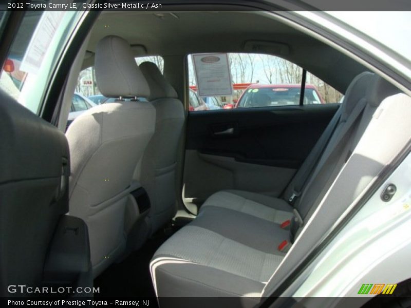 Classic Silver Metallic / Ash 2012 Toyota Camry LE