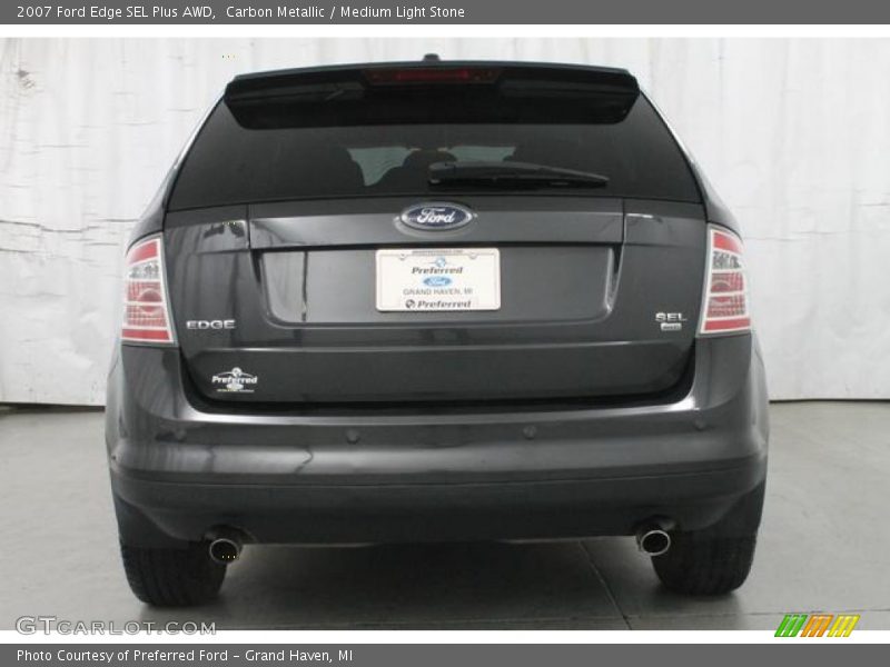 Carbon Metallic / Medium Light Stone 2007 Ford Edge SEL Plus AWD