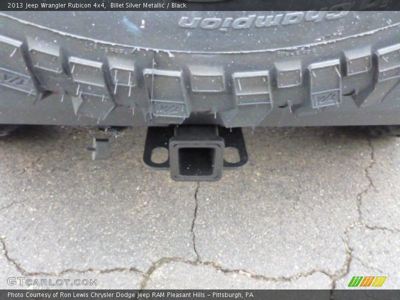 Billet Silver Metallic / Black 2013 Jeep Wrangler Rubicon 4x4